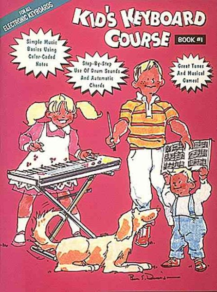 Kid's Keyboard Course - Book 1 cover