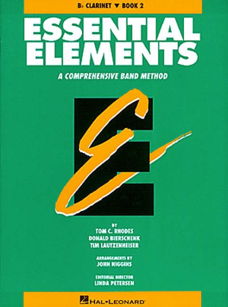 Essential Elements: A Comprehensive Band Method, Book 2 - Bb Clarinet (Essential Elements Method) cover