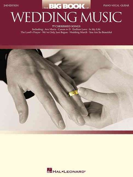 The Big Book of Wedding Music (Big Book (Hal Leonard)) cover