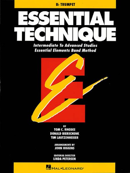 Essential Technique: Intermediate to Advanced Studies - Bb Trumpet (Essential Elements) cover