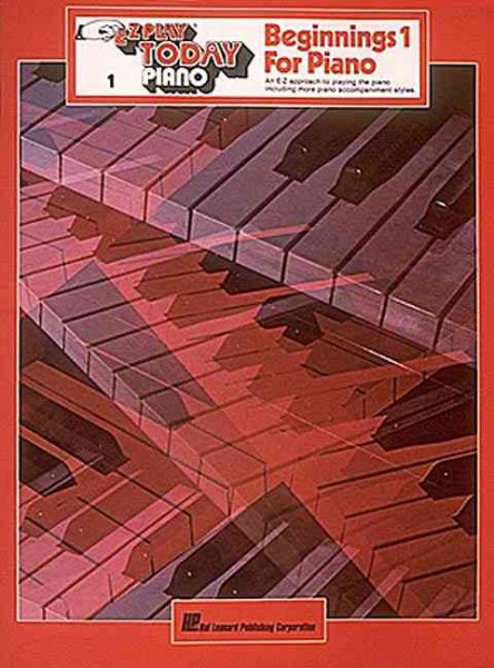 Beginnings 1 for Piano (E-Z Play Today) cover