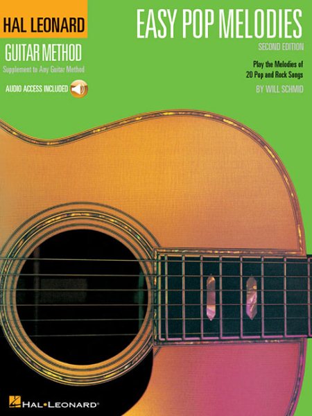 Guitar Method: Easy Pop Melodies, 2nd Edition (Book & CD) cover