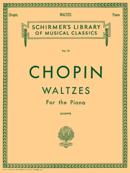 Chopin: Waltzes For the Piano vol. 27 cover