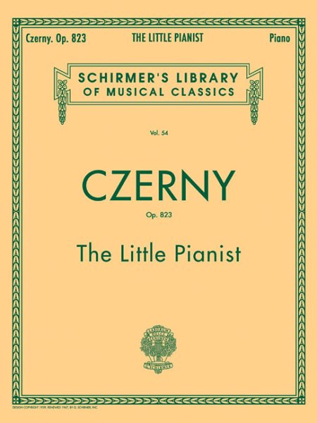 Little Pianist, Op. 823 (Complete): Schirmer Library of Classics Volume 54 Piano Solo (Schirmer's Library of Musical Classics) cover