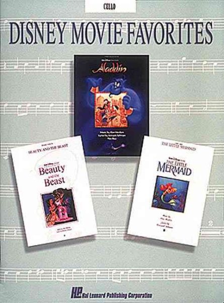Disney Movie Favorites: Cello Instrumental Solos cover