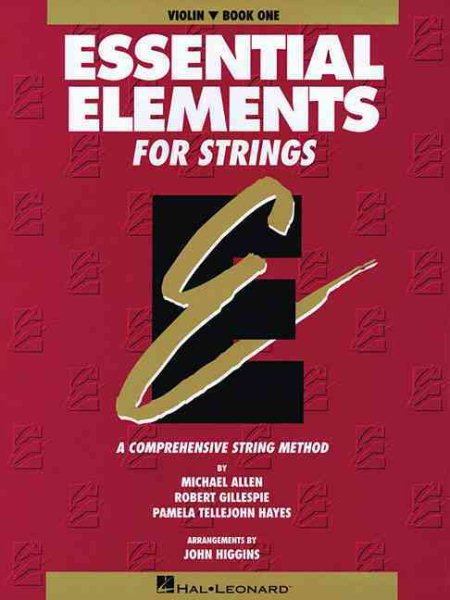 Essential Elements for Strings: Violin Book One cover