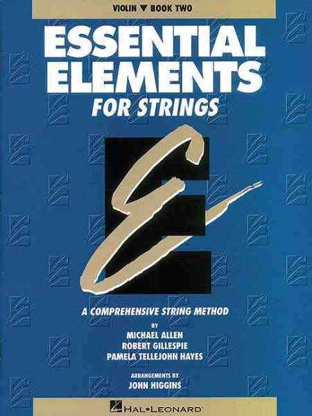 Essential Elements for Strings - Violin, Book Two: A Comprehensive String Method cover