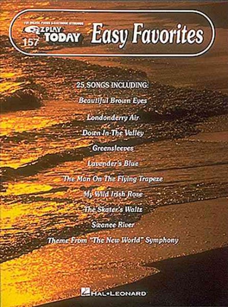 EASY FAVORITES 157 cover