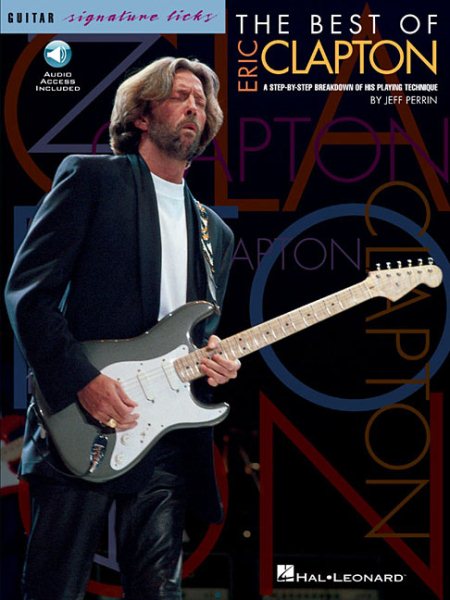 Hal Leonard The Best Of Eric Clapton - Signature Licks Guitar Tab (Songbook/Online Audio) cover