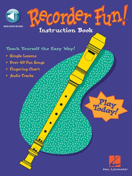 Recorder Fun! Teach Yourself the Easy Way! cover