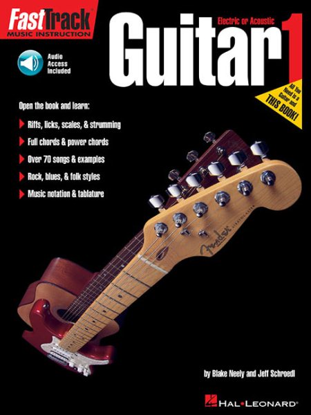 FastTrack Guitar Method - Book 1 (Fasttrack Series) cover