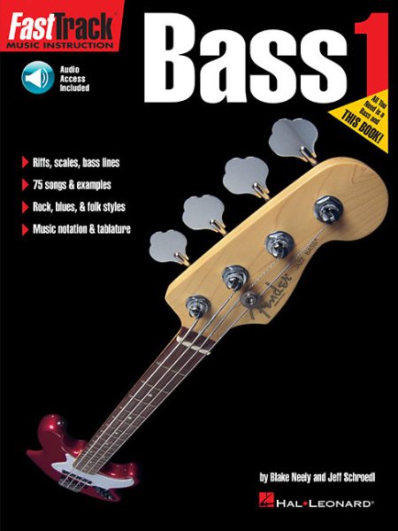 FastTrack Bass Method - Book 1 (Fasttrack Series) cover