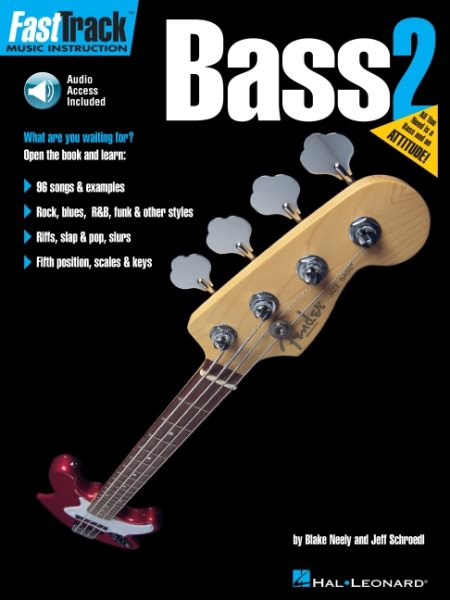 FastTrack Bass Method - Book 2 (FastTrack Music Instruction) cover
