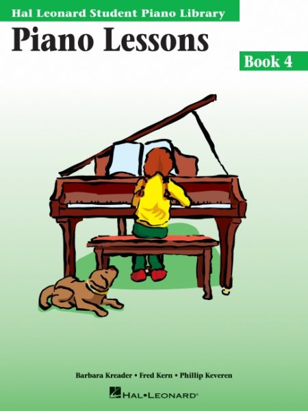 Piano Lessons Book 4: Hal Leonard Student Piano Library (Hal Leonard Student Piano Library (Songbooks)) cover