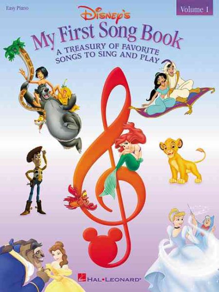 Disney's My First Songbook A Treasury Of Favorite Songs To Sing And Play