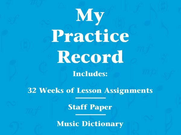 My Practice Record: Hal Leonard Student Piano Library cover