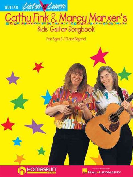 Cathy Fink & Marcy Marxer's Kids' Guitar Songbook cover