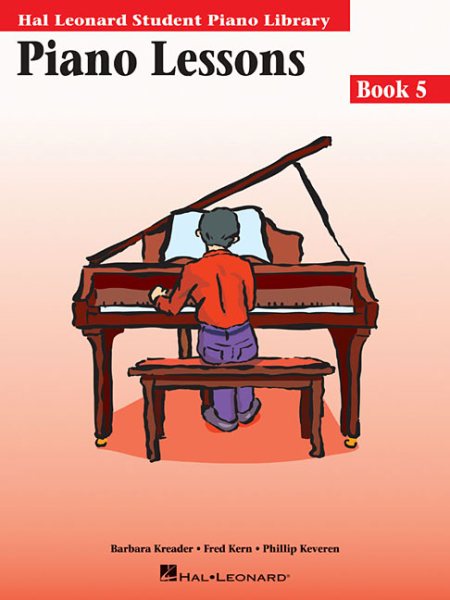 Piano Lessons Book 5: Hal Leonard Student Piano Library cover