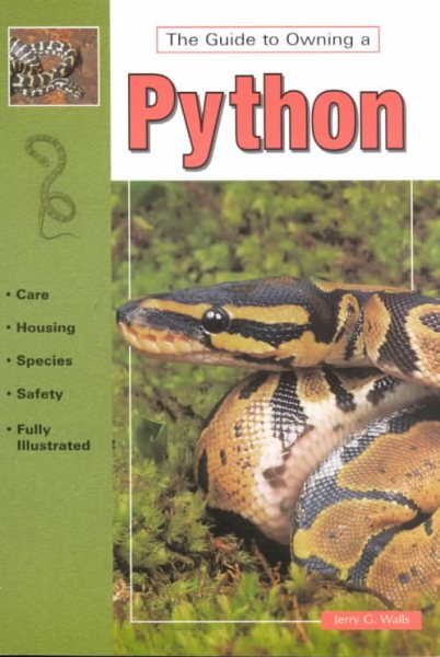 The Guide to Owning a Python cover