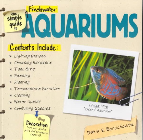 The Simple Guide to Fresh Water Aquariums cover