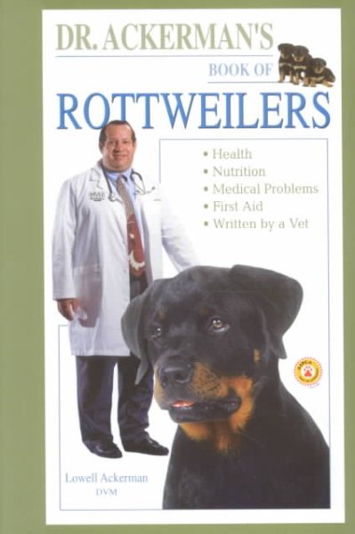 Dr Ackermans Bk of Rottweiler (BB Dog) cover