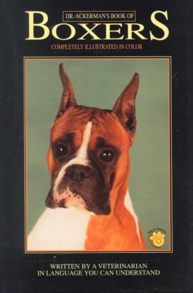 Dr. Ackerman's Book of the Boxer (BB Dog) cover