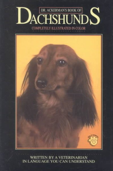 Dr. Ackerman's Book of Dachshunds cover