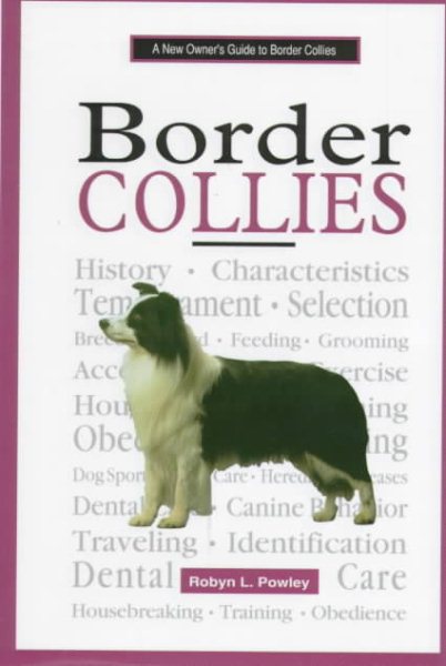A New Owner's Guide to Border Collies cover