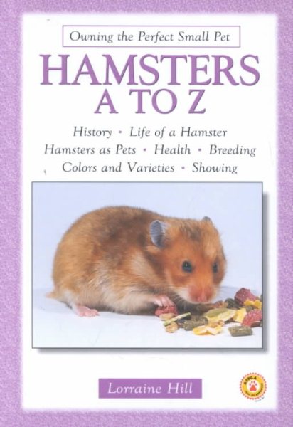 Hamsters A to Z cover