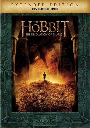 The Hobbit: The Desolation of Smaug Extended Edition (DVD) cover