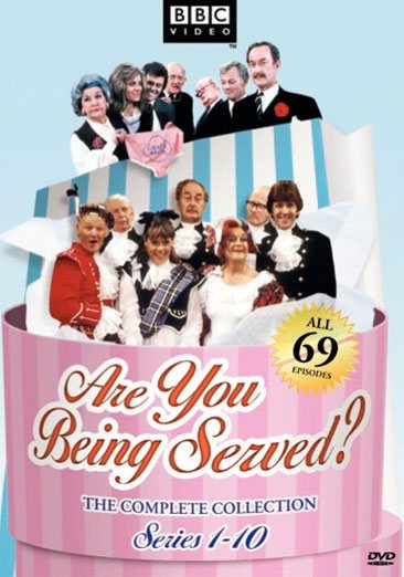 Are You Being Served? The Complete Collection (Series 1-10) 14 vol cover