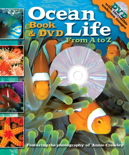Ocean Life From A to Z Book and DVD (Readers Book & DVD) cover