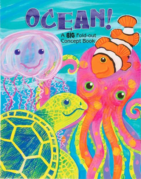 Ocean! A Big Fold-Out Flap Book cover