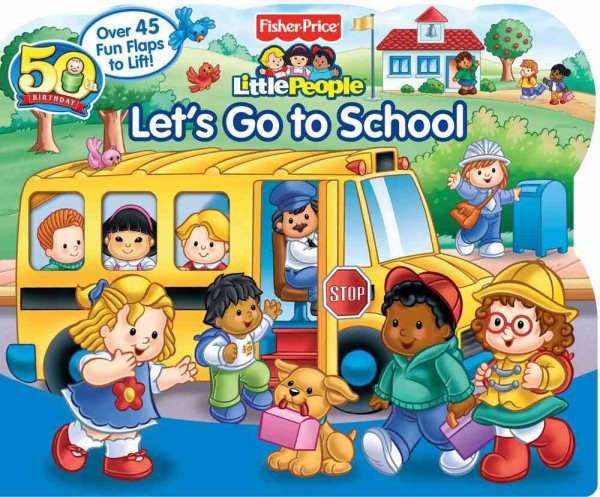 Fisher-Price Little People Let's Go to School cover