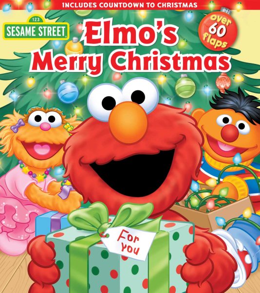 Sesame Street: Elmo's Merry Christmas (Lift-the-Flap) cover