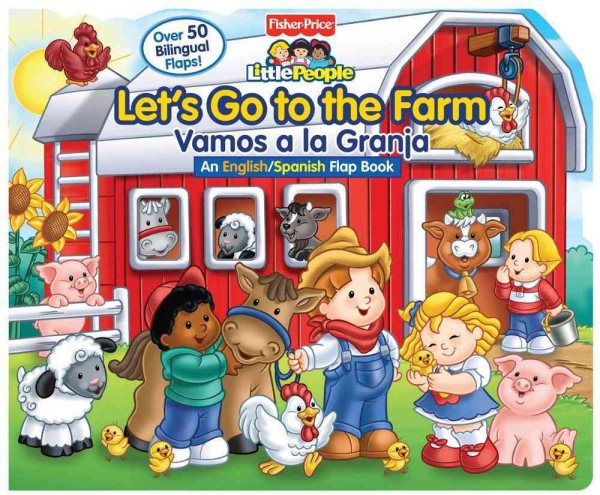 Fisher-Price Let's Go to the Farm/Vamos a la Granja (Lift-the-Flap) cover