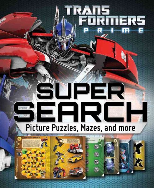 Transformers Prime Super Search: Picture Puzzles, Mazes, and More