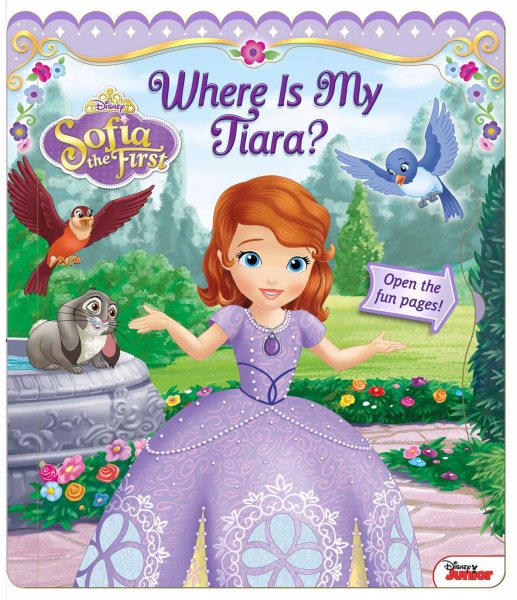 Disney Sofia the First: Where Is My Tiara? (2) (Open Door Book) cover