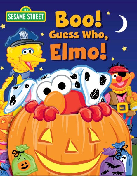 Sesame Street: Boo! Guess Who, Elmo! (Guess Who! Book) cover