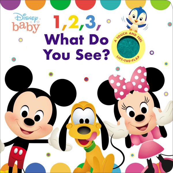 Disney Baby: 1, 2, 3 What Do You See? (Cloth Flaps)