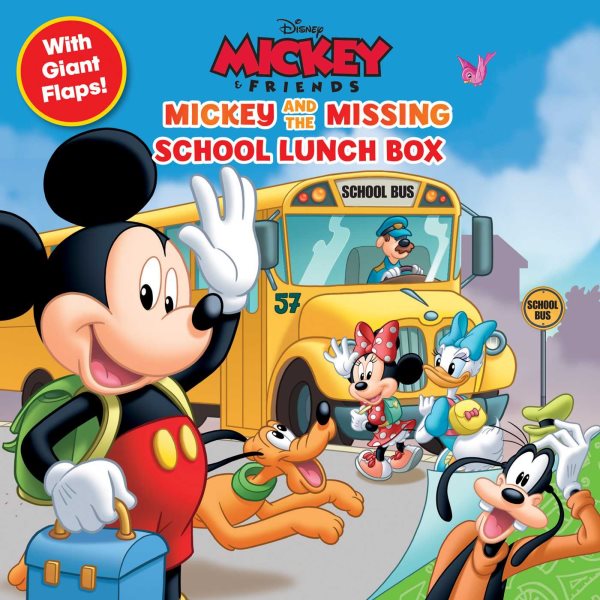 Disney: Mickey and the Missing School Lunch Box (8x8 with Flaps)