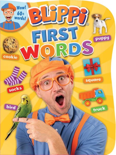 Blippi: First Words (Board Book)