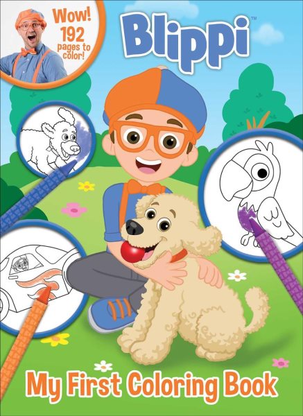 Blippi: My First Coloring Book cover
