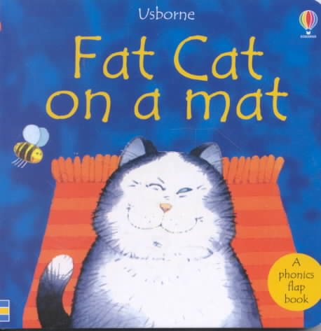 Fat Cat on a Mat (Phonics Board Books) cover