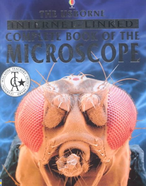 The Usborne Internet-linked  Complete Book of the Microscope (Complete Books) cover
