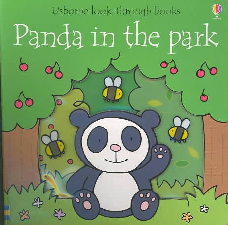 Panda in the Park (Usborne Look-Through Books) cover