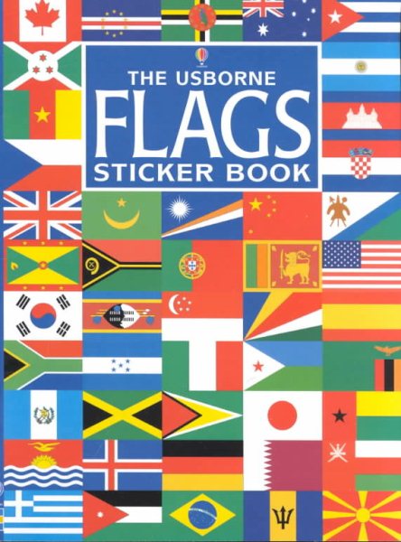 The Usborne Flags Sticker Book (Usborne Spotter's Sticker Books) cover