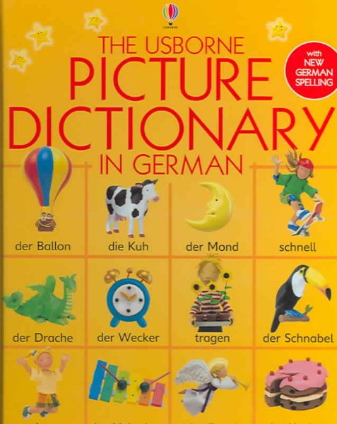 Usborne Picture Dictionary in German (Picture Dictionaries) (German Edition) cover