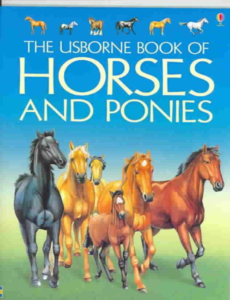 The Usborne Book of Horses & Ponies (Young Nature Series) cover