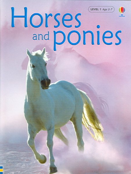 Horses And Ponies (Usbourne Beginners, Level 1) cover